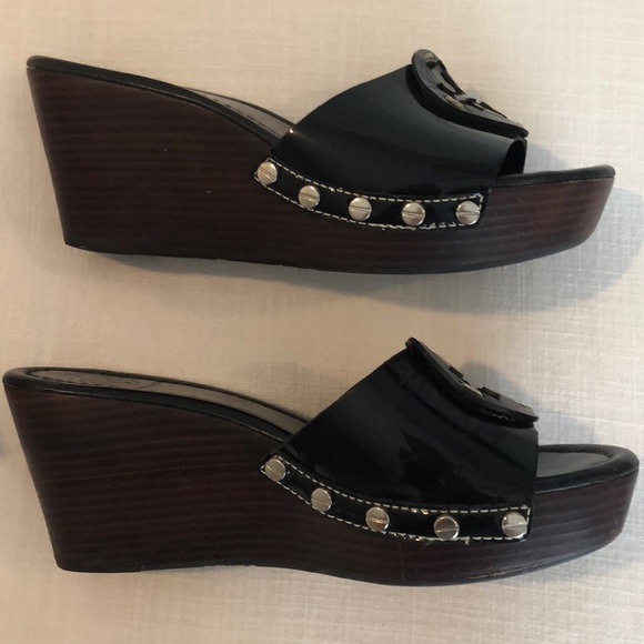 Tory Burch Patti Wedge Slide - Picture 12 of 14